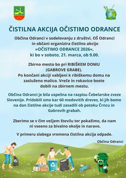 VABILO - ČISTILNA AKCIJA 2026